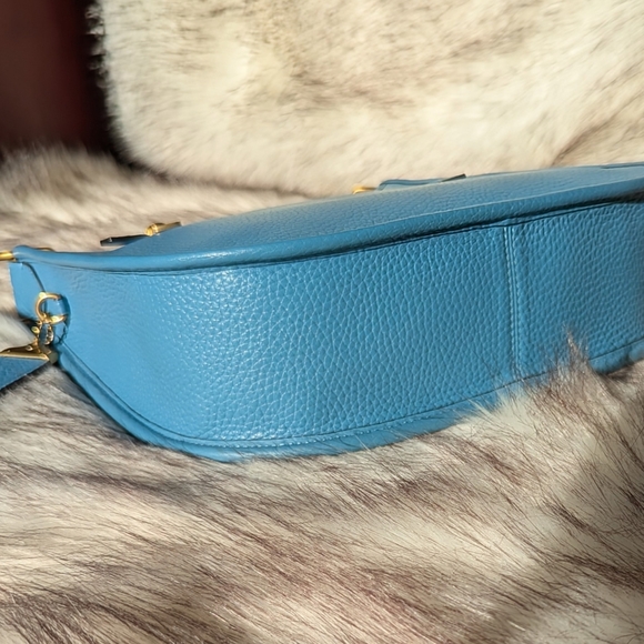 Coach Emery 1941 Crossbody Pacific Blue Large Size - Picture 7 of 16